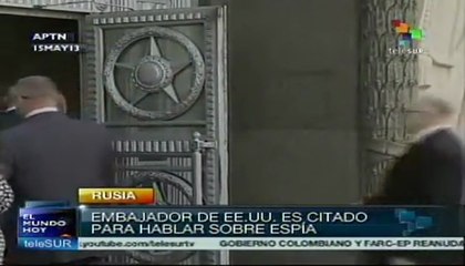 Rusia expulsará a diplomático de EE.UU. por espionaje