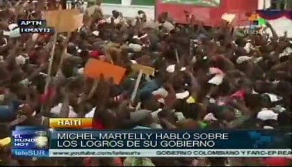 Download Video: Pdte. Martelly destacó logros de su gobierno, iniciado hace dos años