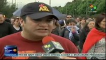 Maestros colombianos exigen nivelación salarial