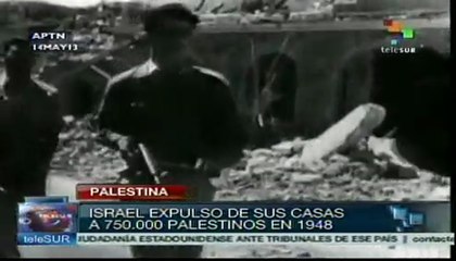 Palestinos recuerdan la "Nakba" (catástrofe)