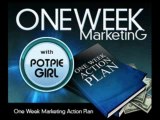 One Week Marketing Training Center From Potpiegirl | One Week Marketing Training Center From Potpiegirl