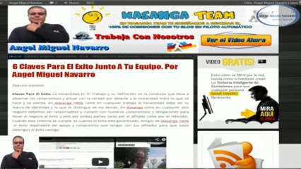 Como Afiliarse A Wasanga 100% Y Tener Tu Blog En 5 Minutos.