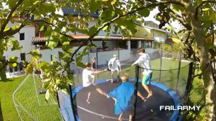 Echec Trampoline Fails Compilation Best Of