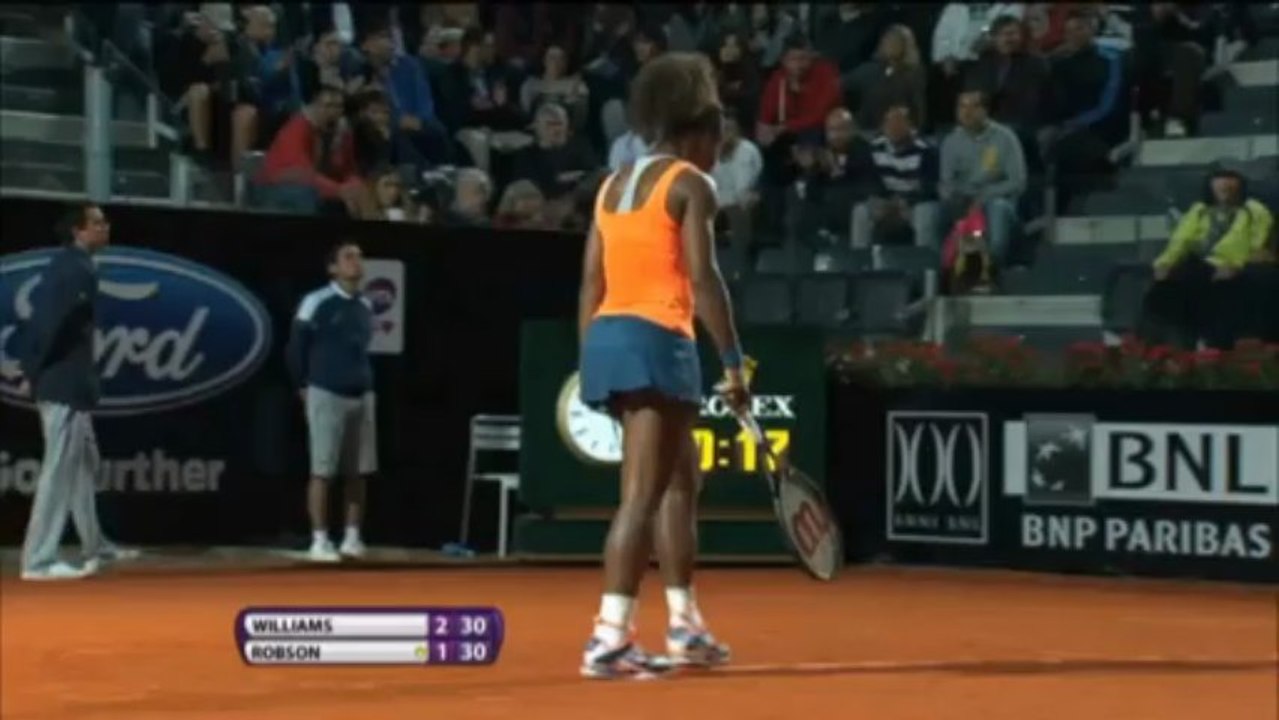 Rom: Serena rächt Schwester Venus