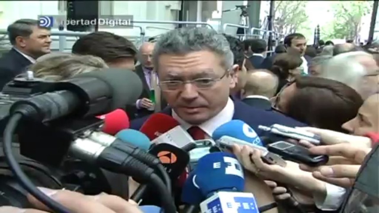 Gallardón sobre el aborto: "El PP tiene un cuerpo de doctrina sobre la legislación del aborto"