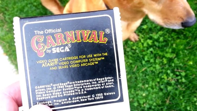 Classic Game Room - CARNIVAL review for Atari 2600