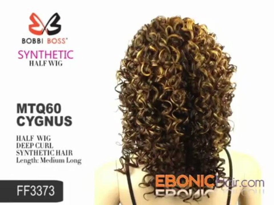 Bobbi Boss Synthetic Hair Half Wig - MTQ60 Cygnus