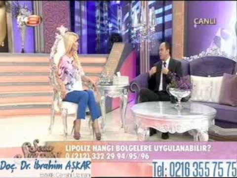 Plastik ve Estetik Cerrahı Doç.Dr. İbrahim Aşkar - Seda Sayan Programında 10.05.2013