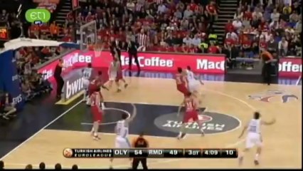 OLYMPIACOS PIRAEUS - REAL MADRID 100 - 88 EUROLEAGUE FINAL 2013