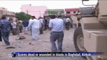Iraqi cities hit by deadly wave of bombings