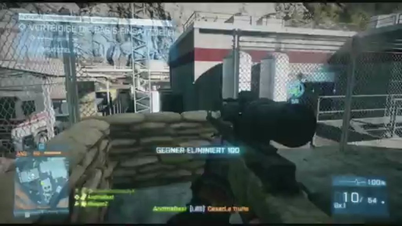Let's Play Battlefield 3 #1 Schlechtes Sniping