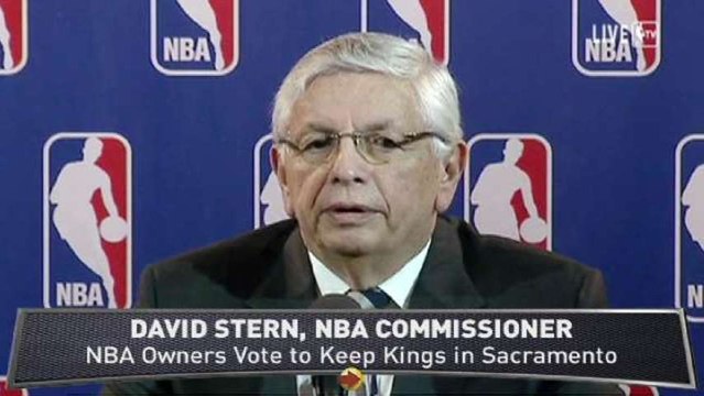 David Stern on Kings Staying Put