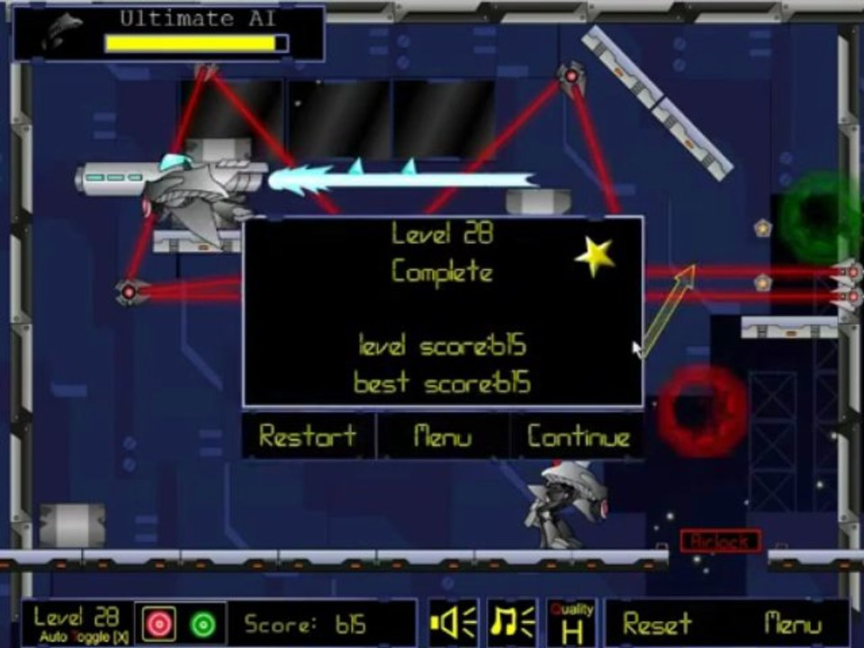 Portal Cannon Walkthrough - Levels 16-30 - All Gold