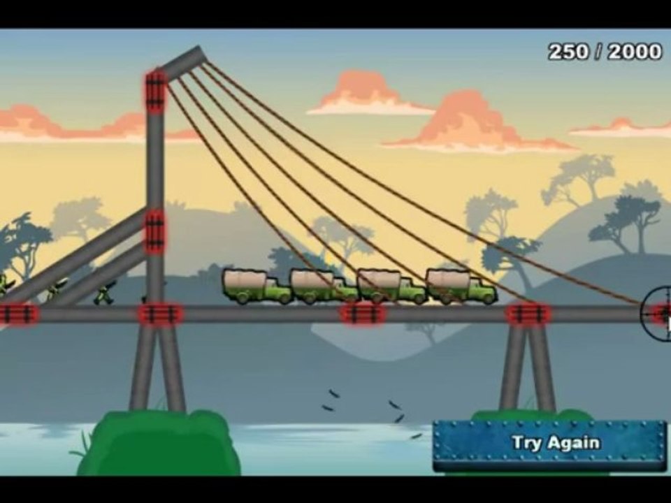 Bridge Tactics 2 Walkthrough - Levels 1-5