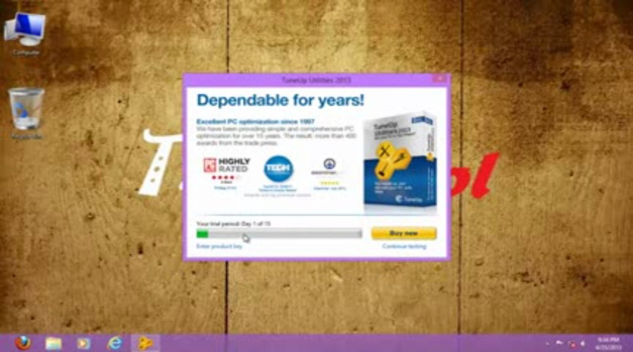 TuneUp Utilities 2013 Product Key _ 100% Working (HD)