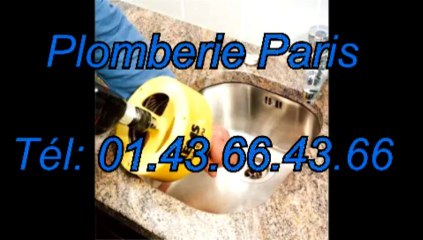 Plomberie paris Tél: 01.43.66.43.66