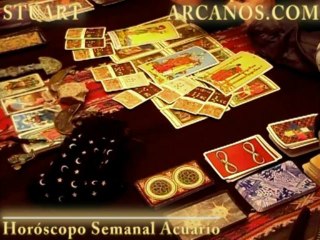 Horoscopo Acuario del 12 al 18 de mayo 2013 - Lectura del Tarot