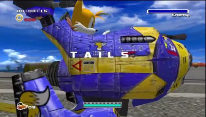 Sonic Adventure 2 Battle - Dark - Eggman : BOSS - Tails