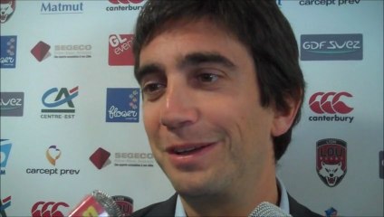 Conférence de presse du Président du LOU Yann Roubert.