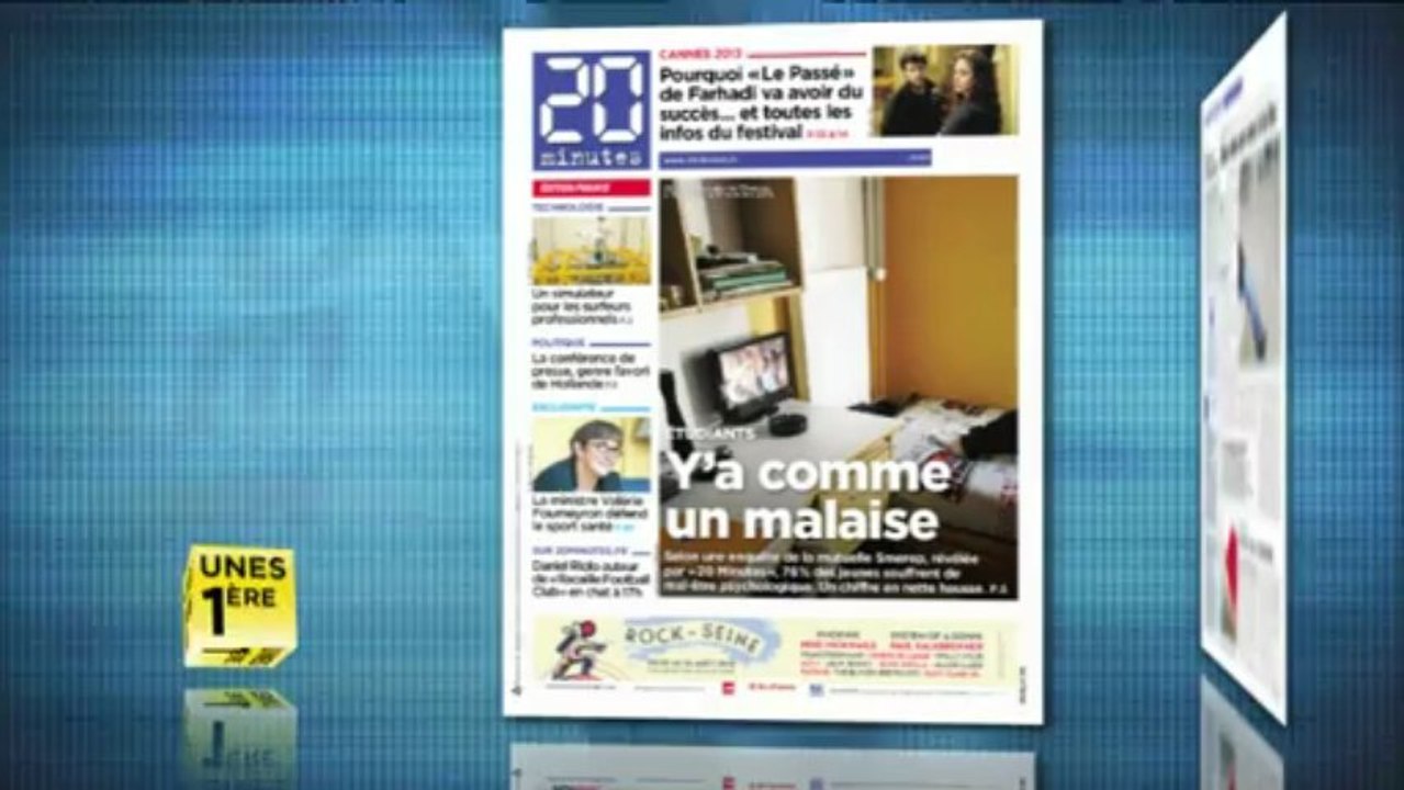 Revue de presse Unes 1ère - Revue de Presse 16 mars 2013