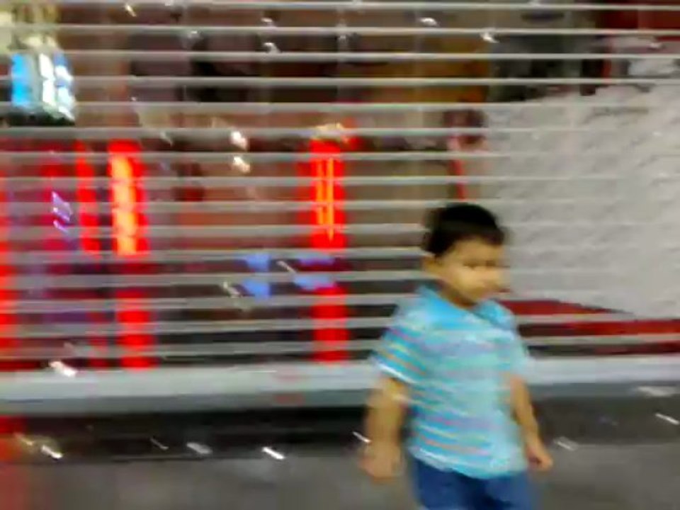 Abdullah Farhan Enjoying in Shoping Mall