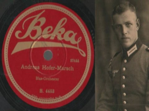 Heimatwehr-Marsch Max Köhler Blas-Orchester mit Männerchor Andreas Hofer-Marsch