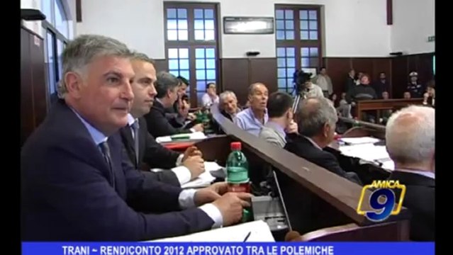 Trani | Rendiconto 2012 approvato tra le polemiche