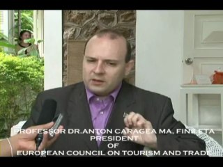 EUROPEAN COUNCIL ON TOURISM ON TRADE PRESIDENTS SPEAKS ON WORLD BEST TOURIST DESTINATION FOR 2013