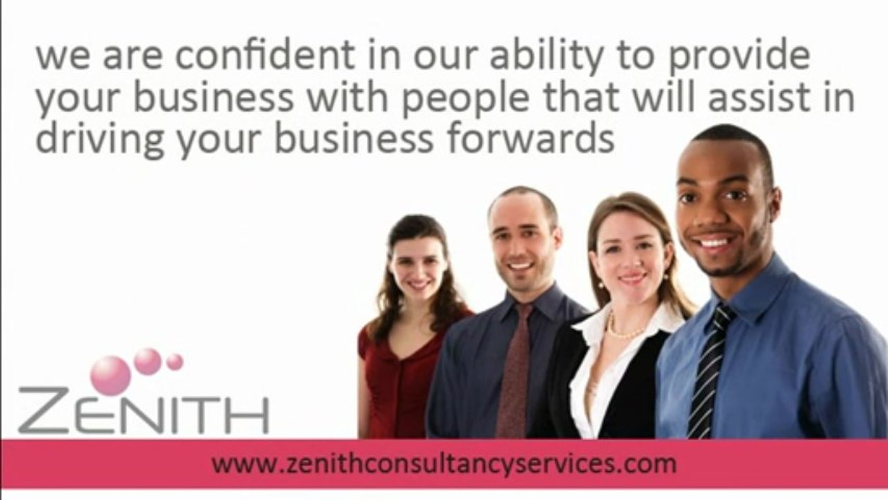 Recruitment with Zenith Consultancy Services