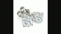 23ct Diamond Stud Earrings In 14k White Gold, Hi Color, Vs2 Clarity Review