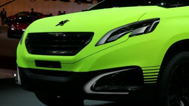 Peugeot 2008 Concept - Mondial de Paris 2012
