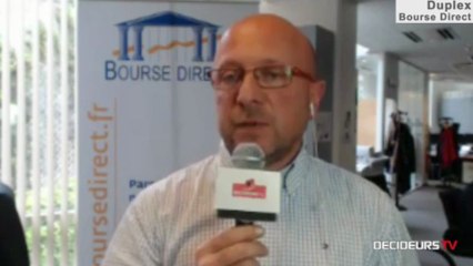 16/05/13 : Les Experts de Bourse Direct dans l'émission "Duplex Bourse" sur Décideurs TV