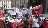 [Espagne TV] Manifestation des Aides Soignantes et Infirmières de NB3NP le 12 mai 2013 à la Bastille,Paris