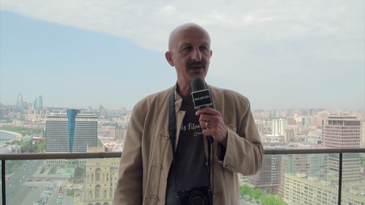 Actuphoto interview Reza lors du Youth Photo Festival en Azerbaïdjan