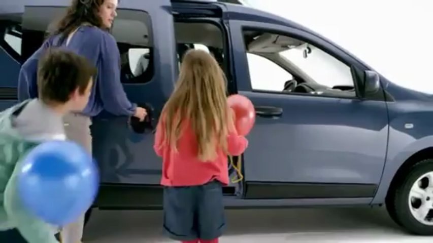 Dacia Dokker, première vidéo
