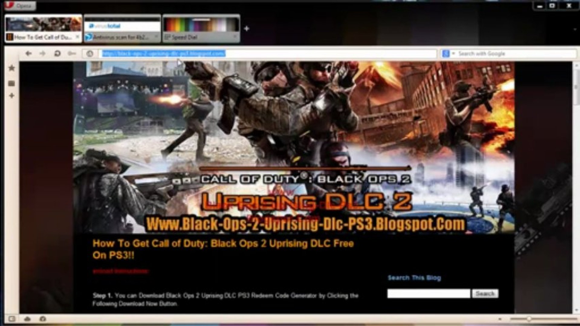Black Ops 2 Uprising DLC Ps3 Code [FREE] - video Dailymotion