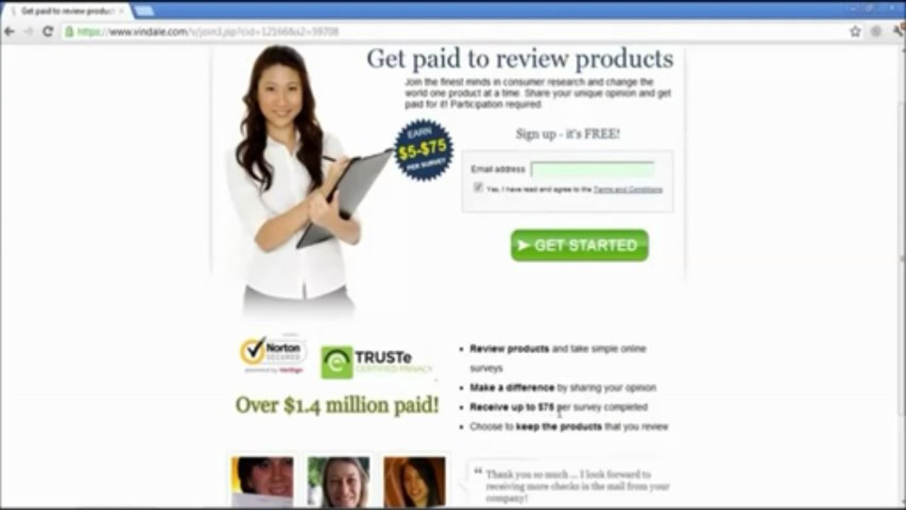 Getting Paid For Your Opinion - Earn $75 Per Survey You Take!!!