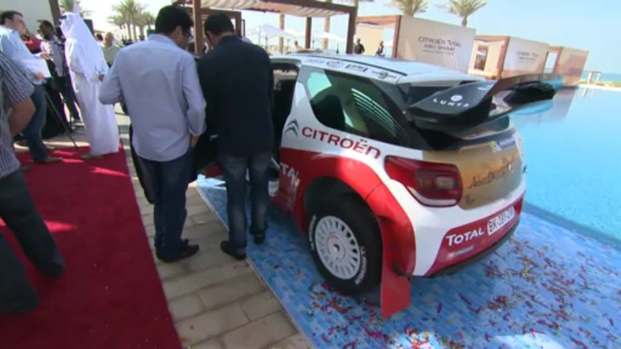 Présentation Citroën DS3 WRC 2013