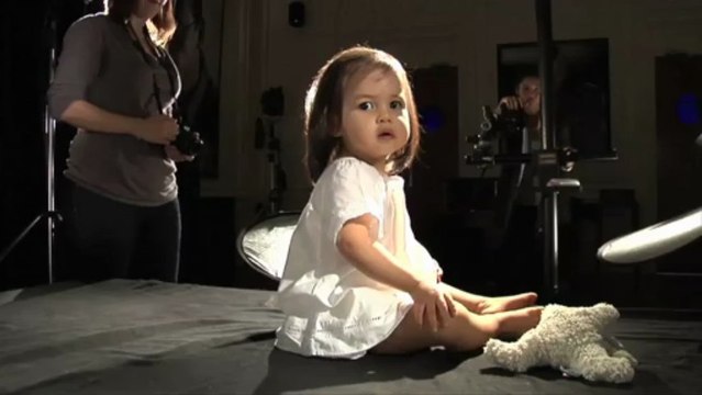 Election du Bébé Cadum : mon premier shooting au studio Harcourt