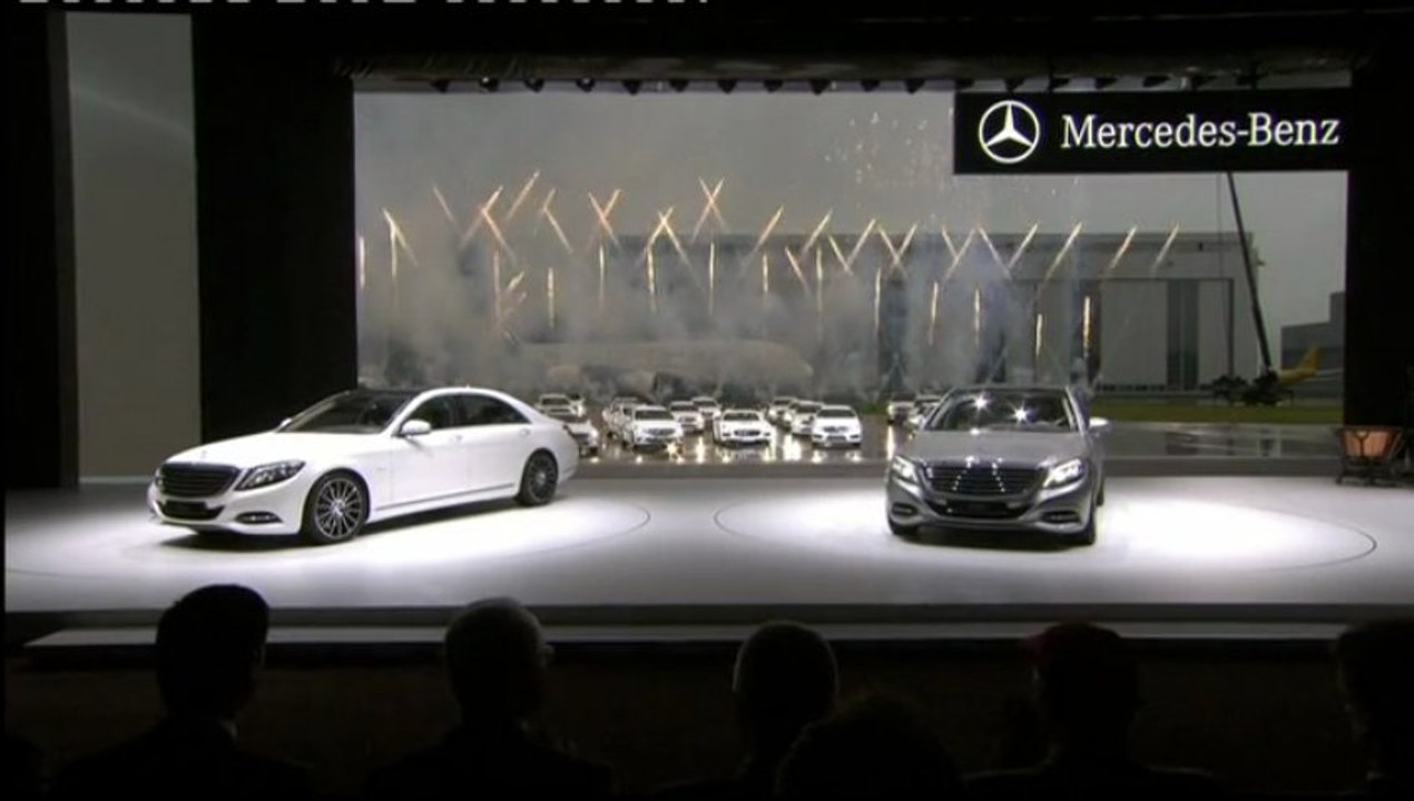 Premiere présentation mondiale de la Mercedes-B...