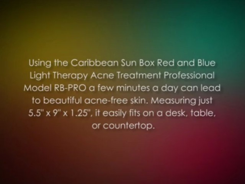 Acne Light Therapy-Caribbean Sun Light Therapy
