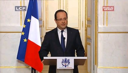 Deuxième conférence de presse de François Hollande