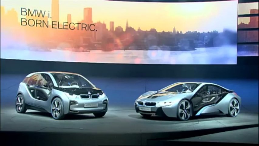 BMW i3 Concept et BMW i8 Concept