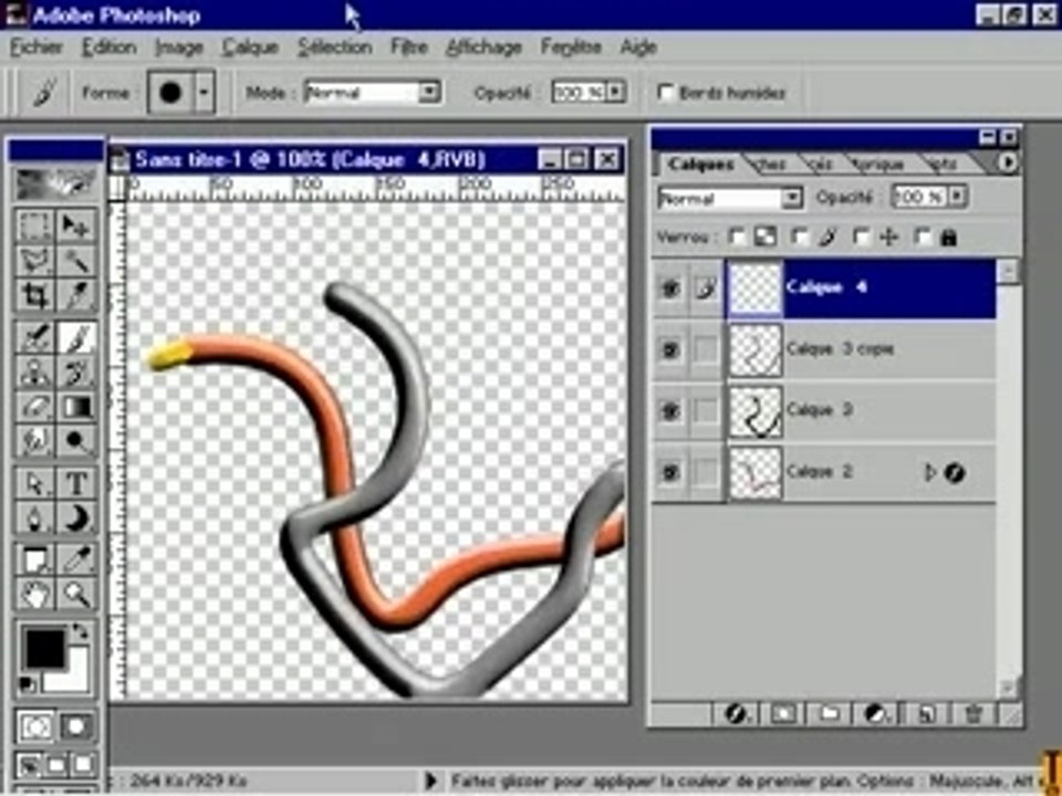 photoshop - Cables electriques