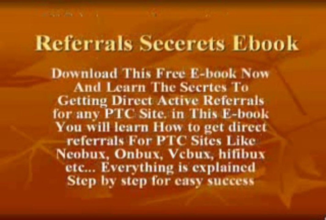 " The Ptc Code - Unlimited Active Ptc Direct Referrals Guide (view mobile)  |  The Ptc Code - Unlimited Active Ptc Direct Referrals Guide (view mobile) "