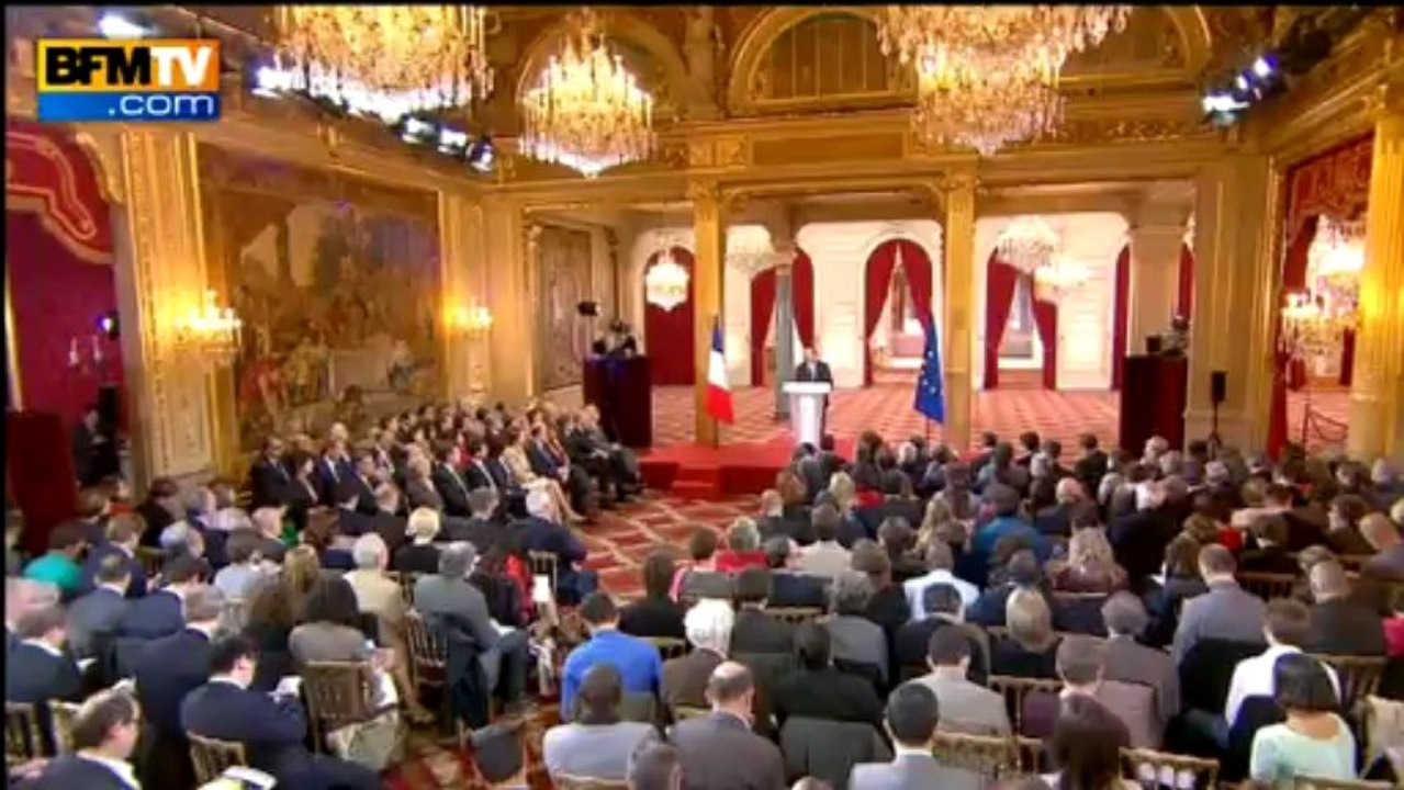 François Hollande: 'l'inversion de la courbe du chômage avant la fin de l'année, je m'y tiens" - 16/05