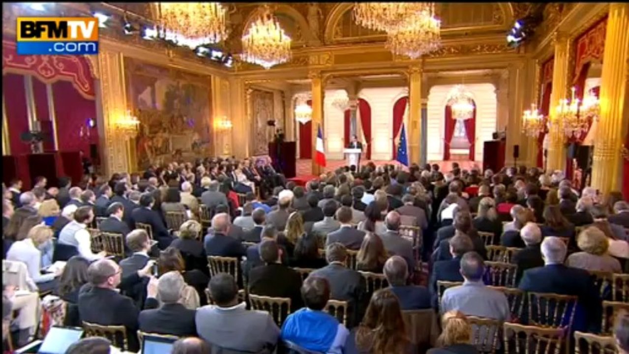 François Hollande: François Hollande veut "rédu...