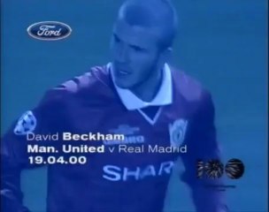 David Beckham vs Real Madrid