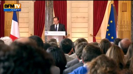 François Hollande "Ce qui s'est passé au Trocadéro est une agression contre l'image de la France" – 16/05