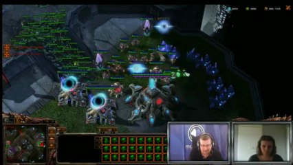 Bob versus Nazca sur Starcraft 2